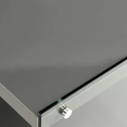 Wohnen 120cm TV Board in Hochglanz Grau - Verez