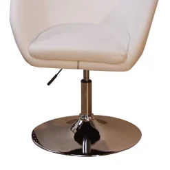 Wohnen Cocktail Drehstuhl Onu in Weiß