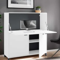 Wohnen Esszimmerschränke|Highboards*Computer Schrank in Weiß - Darpanos