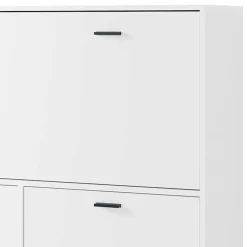 Wohnen Esszimmerschränke|Highboards*Computer Schrank in Weiß - Darpanos