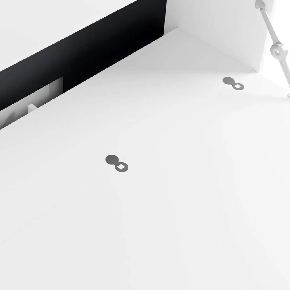 Wohnen Esszimmerschränke|Highboards*Computer Schrank in Weiß - Darpanos