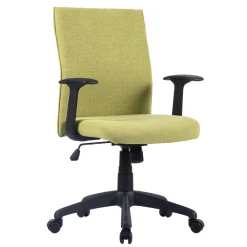 Wohnen Bürostühle*Computerstuhl in Gelbgrün Stoff - Binal