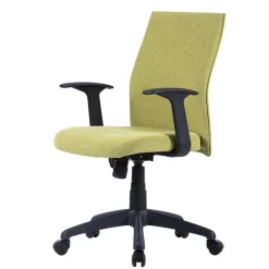Wohnen Bürostühle*Computerstuhl in Gelbgrün Stoff - Binal