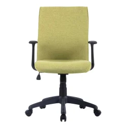 Wohnen Bürostühle*Computerstuhl in Gelbgrün Stoff - Binal