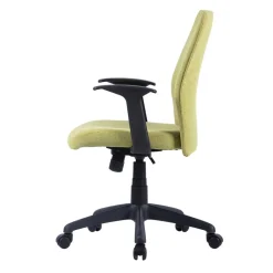 Wohnen Bürostühle*Computerstuhl in Gelbgrün Stoff - Binal