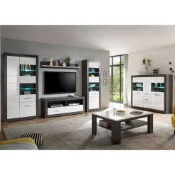 Wohnen Wohnzimmer Komplett*Coole Wohnzimmer Möbel Kombination - Istensa II (sechsteilig)