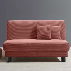 Wohnen Schlafsofas*Cord Faltsofa in Rot 145x85x100 - Jannik