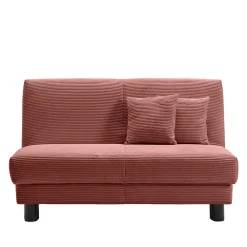 Wohnen Schlafsofas*Cord Faltsofa in Rot 145x85x100 - Jannik