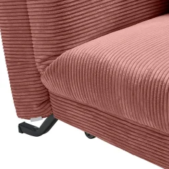 Wohnen Schlafsofas*Cord Faltsofa in Rot 145x85x100 - Jannik