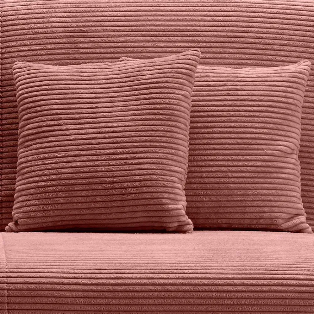 Wohnen Schlafsofas*Cord Faltsofa in Rot 145x85x100 - Jannik