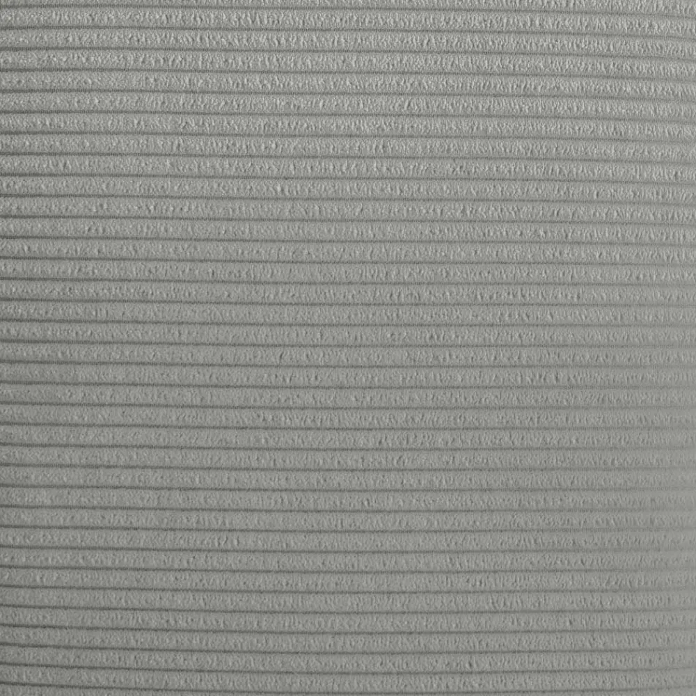 Wohnen Barhocker|Hocker*Cord Polsterhocker in Hellgrau - Tessina