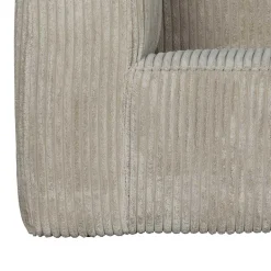 Wohnen Cord Wohnzimmercouch in Beigegrau - Jamiesa