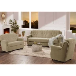 Wohnen Tische|Küchen-Essgruppen*Couch Garnitur im klassischen Stil - Mabu (dreiteilig)