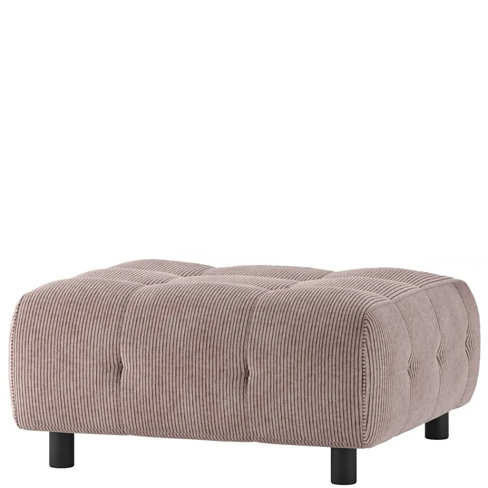 Wohnen Barhocker|Hocker*Couch Polsterhocker in Mauve Cord - Samorah