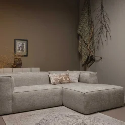 Wohnen Sofas|Sofa*Couchecke in Beigegrau meliert - Babro