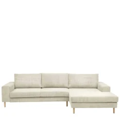 Wohnen Skandinavische Möbel|Sofas*Couchecke in Cremeweiß Cordbezug - Zubella