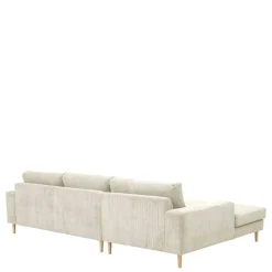 Wohnen Skandinavische Möbel|Sofas*Couchecke in Cremeweiß Cordbezug - Zubella