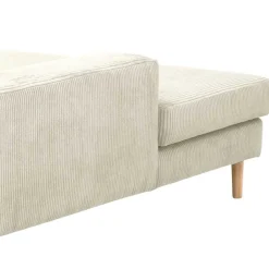 Wohnen Skandinavische Möbel|Sofas*Couchecke in Cremeweiß Cordbezug - Zubella