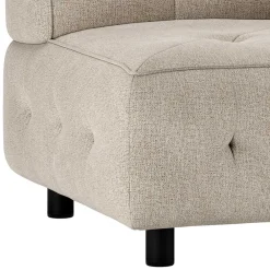 Wohnen Sofas|Sofa*Couchmodul Ecke in Hellgrau meliert - Curtici