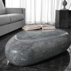 Wohnen Graue Möbel|Designermöbel*Couchtisch Gionna ohne Ecken und Kanten