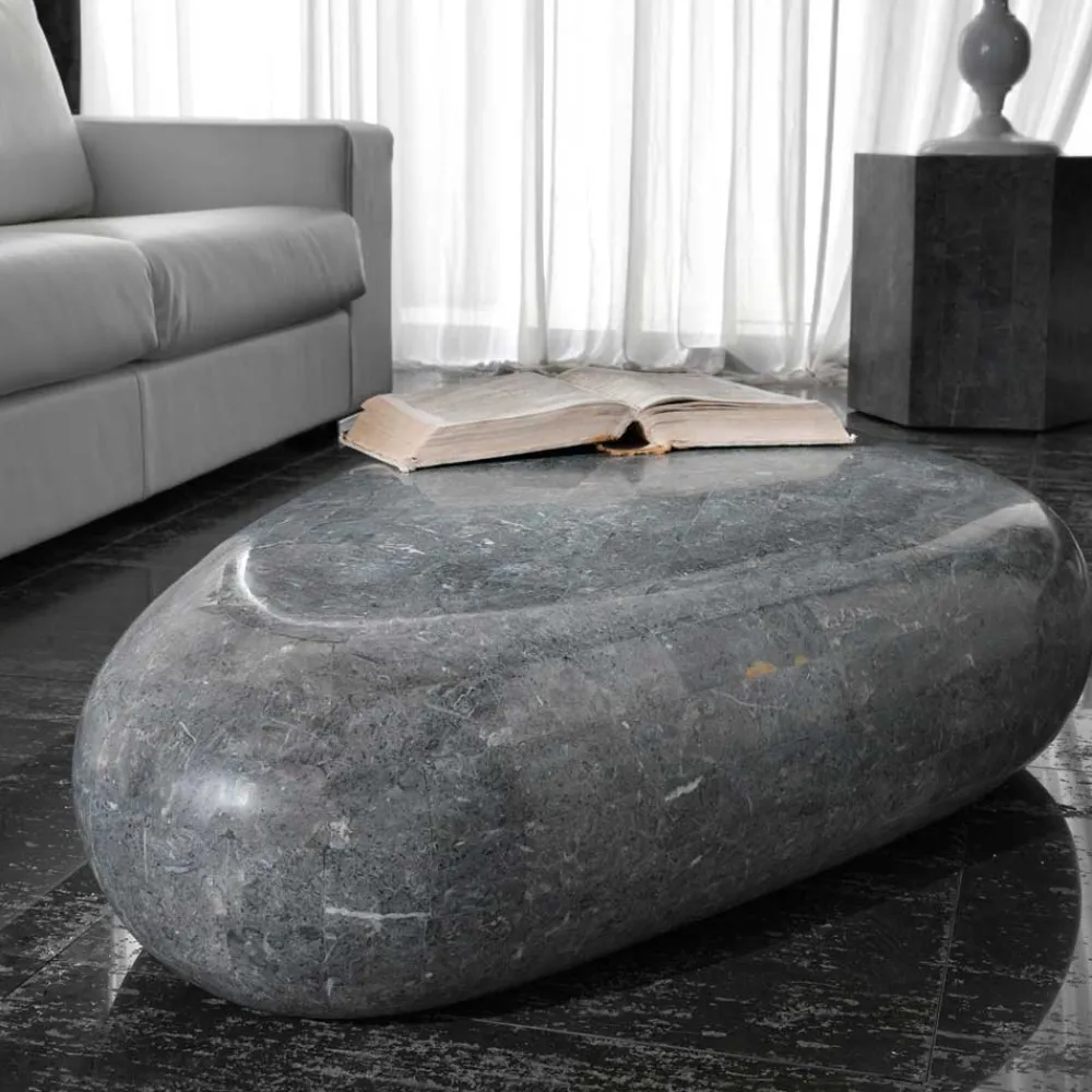 Wohnen Graue Möbel|Designermöbel*Couchtisch Gionna ohne Ecken und Kanten