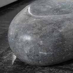 Wohnen Graue Möbel|Designermöbel*Couchtisch Gionna ohne Ecken und Kanten