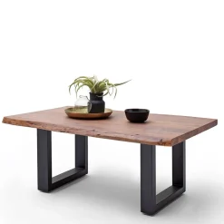 Wohnen Couchtisch in Walnussfarben Akazienholz - Paytons