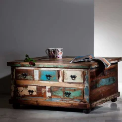 Wohnen Landhausmöbel|Designermöbel*Couchtisch Jamaica im Vintage Design