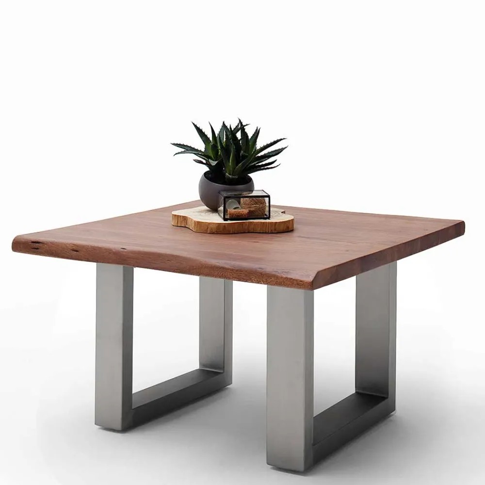 Wohnen Couchtisch mit natürlicher Baumkante - Roccoss