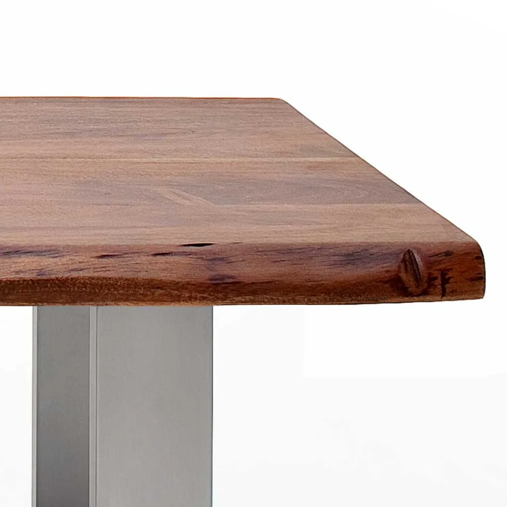 Wohnen Couchtisch mit natürlicher Baumkante - Roccoss