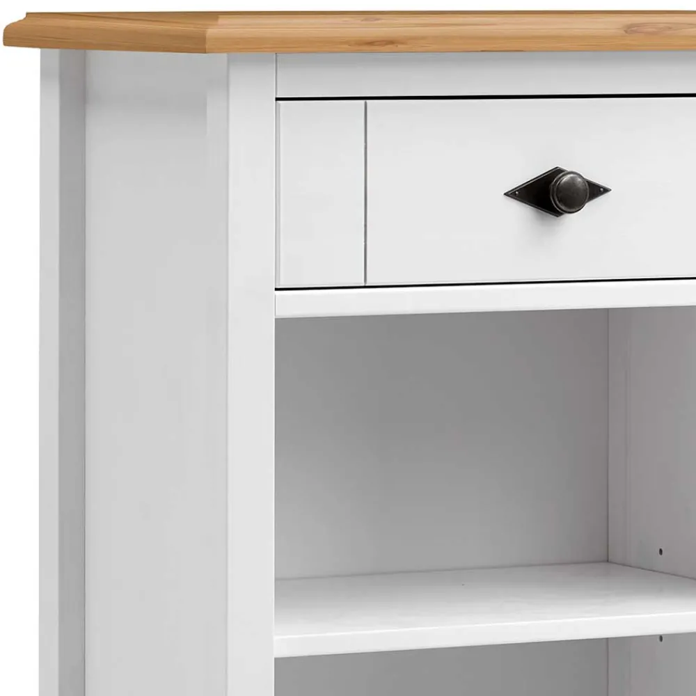 Wohnen Badregale*Country Badezimmer Regal aus Kiefer Massivholz - Sibiuta