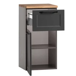 Wohnen Badezimmer Komplett*Country Chic Waschplatz und Unterschrank Set - Novelya (dreiteilig)