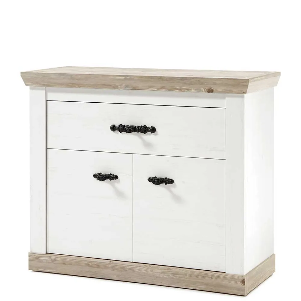 Wohnen Country Flur Garderobe & Möbel Set - Nedita (fünfteilig)