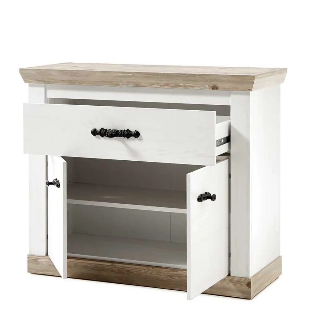 Wohnen Country Flur Garderobe & Möbel Set - Nedita (fünfteilig)