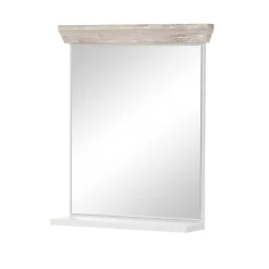 Wohnen Country Style Badspiegel mit Ablage - Doules