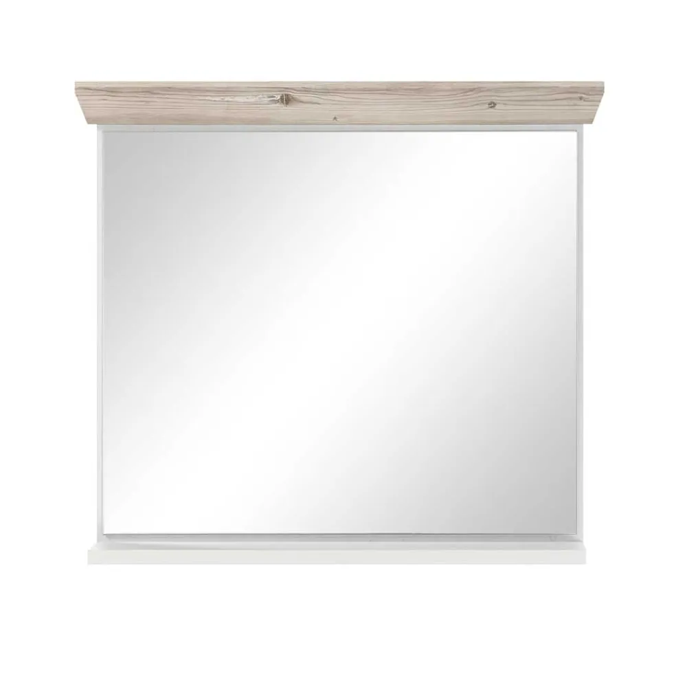 Wohnen Country Style Badspiegel mit Ablage - Doules