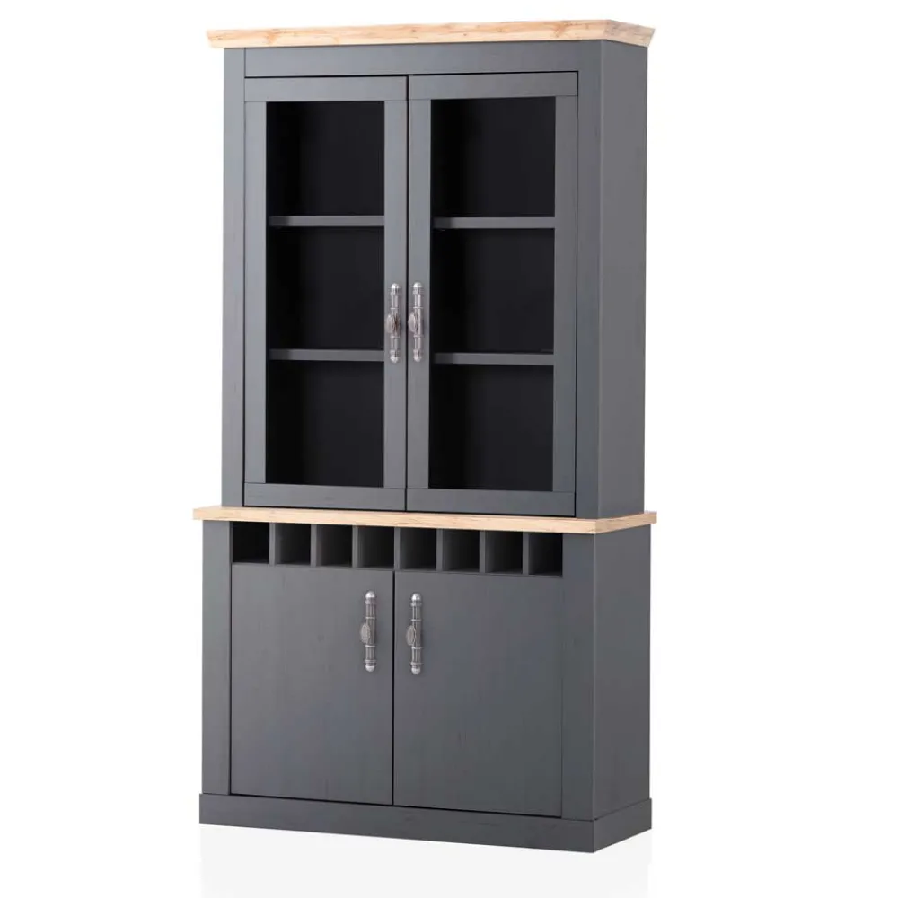 Wohnen Kommoden|Esszimmer-Vitrinen*Country Style Buffetschrank 110x201x38 cm - Lionel