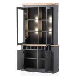 Wohnen Kommoden|Esszimmer-Vitrinen*Country Style Buffetschrank 110x201x38 cm - Lionel