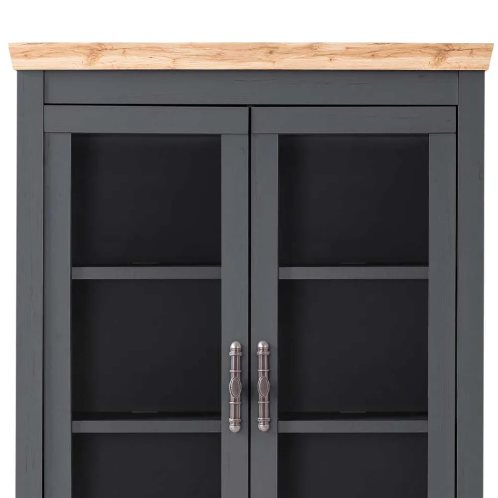 Wohnen Kommoden|Esszimmer-Vitrinen*Country Style Buffetschrank 110x201x38 cm - Lionel