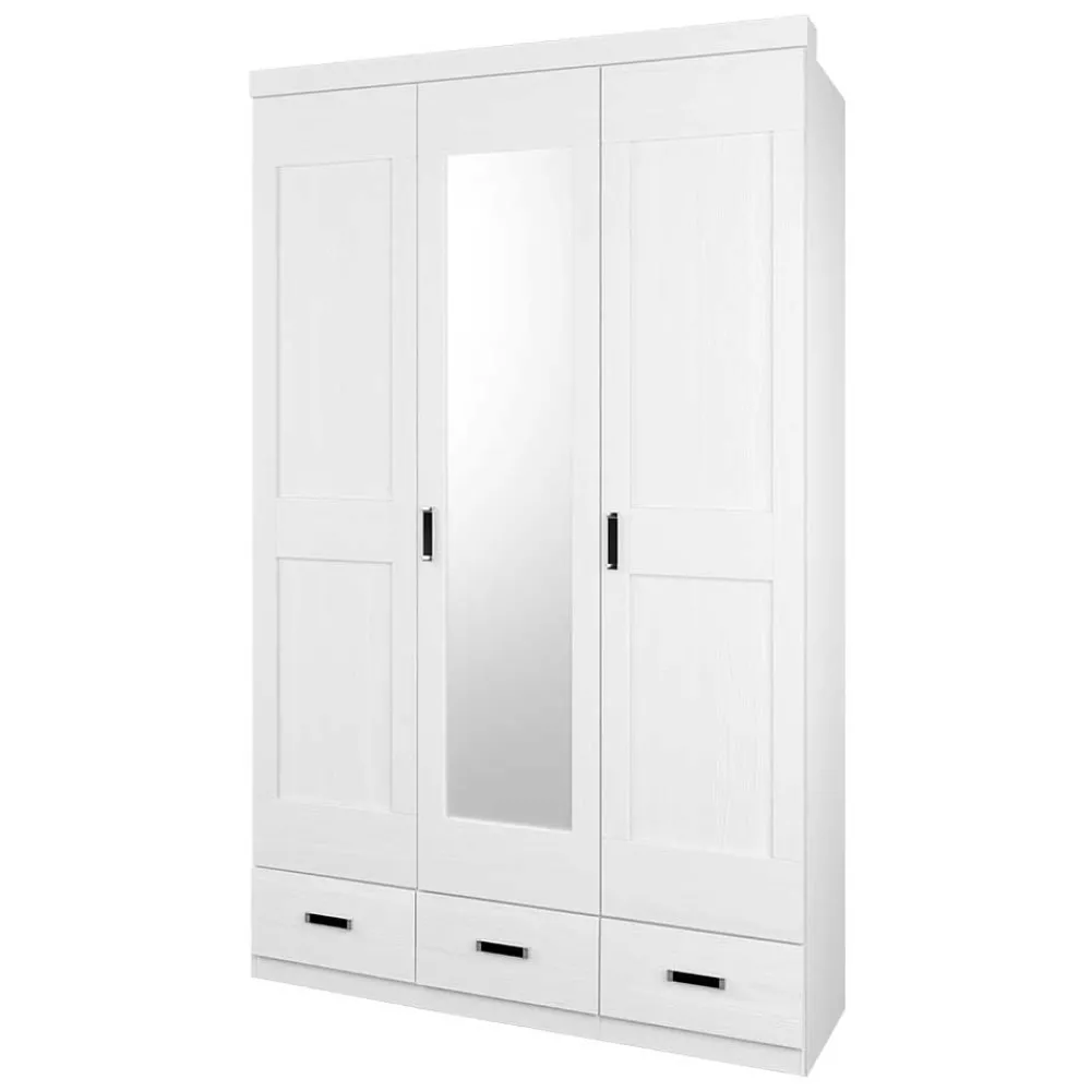 Wohnen Country Style Schrank in Pinie Weiß - Imtreba I