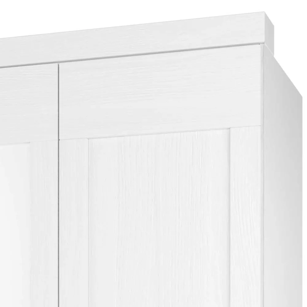 Wohnen Country Style Schrank in Pinie Weiß - Imtreba I