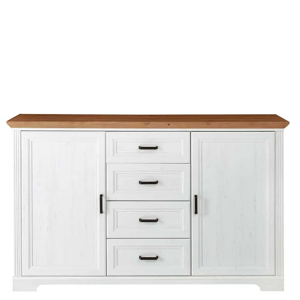 Wohnen Country Style Sideboard 165x102x41 cm - Mehady