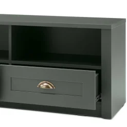 Wohnen Glasmöbel|Wohnzimmerschränke*Country TV Board & Möbel Set - Niestov (dreiteilig)