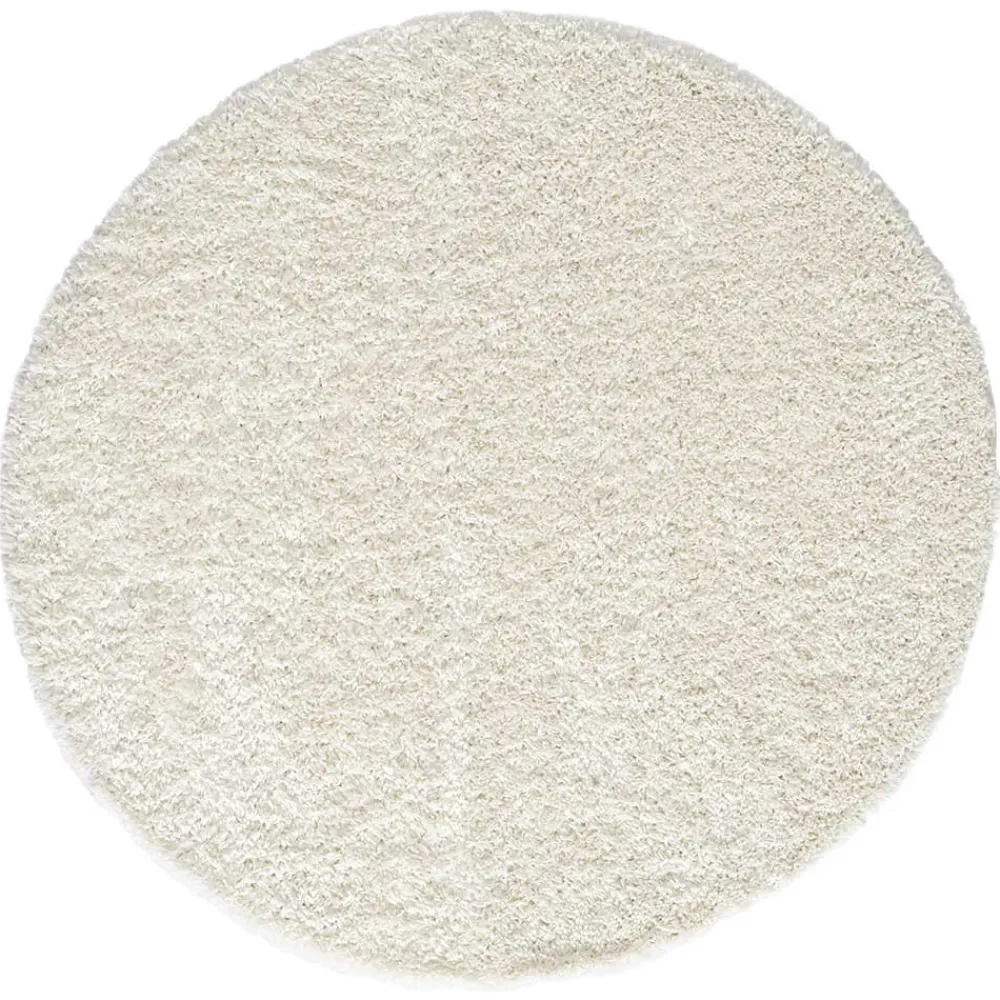 Wohnen Cremefarbener Teppich mit hohem Flor - Vacance