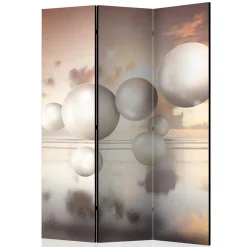 Wohnen Paravents*3D Druck Paravent mit Kugeln & Himmel - Igorian