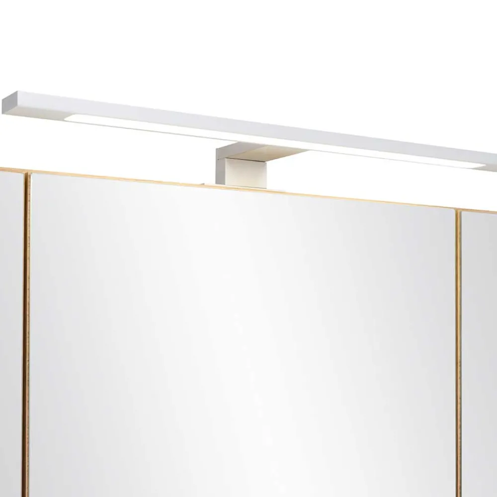 Wohnen 3D Spiegelschrank in Wildeiche Nachbildung - Tofias