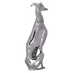 Wohnen Figuren Und Skulpturen*Dekofigur Windhund aus Aluminium - Envitzia