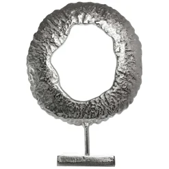 Wohnen Figuren Und Skulpturen*Deko-Objekt aus Metall in Silber - Marus