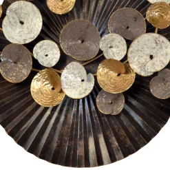 Wohnen Dekoration für die Wand aus Metall mehrfarbig - Pluno