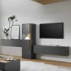 Wohnen Wohnwände|Wohnwand*Design Anbauwand fürs Wohnzimmer - Ahilav (dreiteilig)